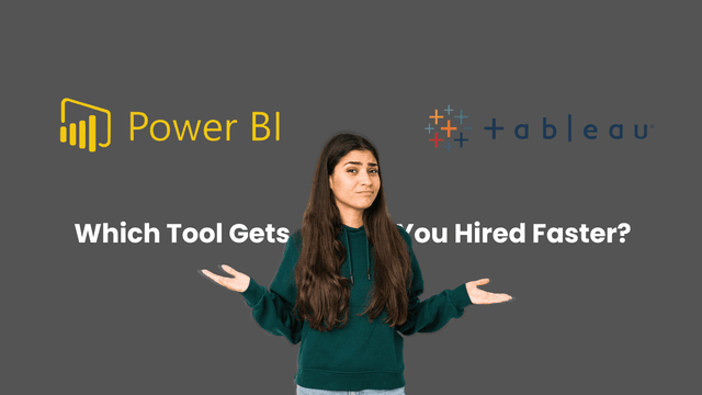 Power BI vs Tableau in 2026: Which Tool Gets You Hired Faster?