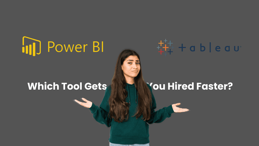 Power BI vs Tableau in 2026: Which Tool Gets You Hired Faster?