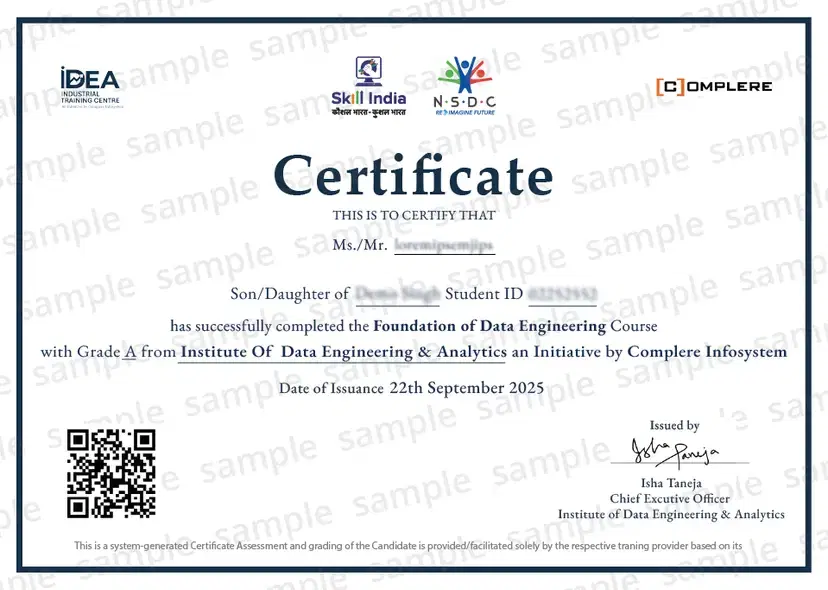 Course Certification